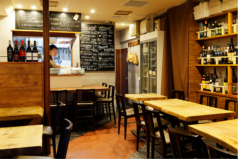 ジンギスカンけやき屋店内の様子