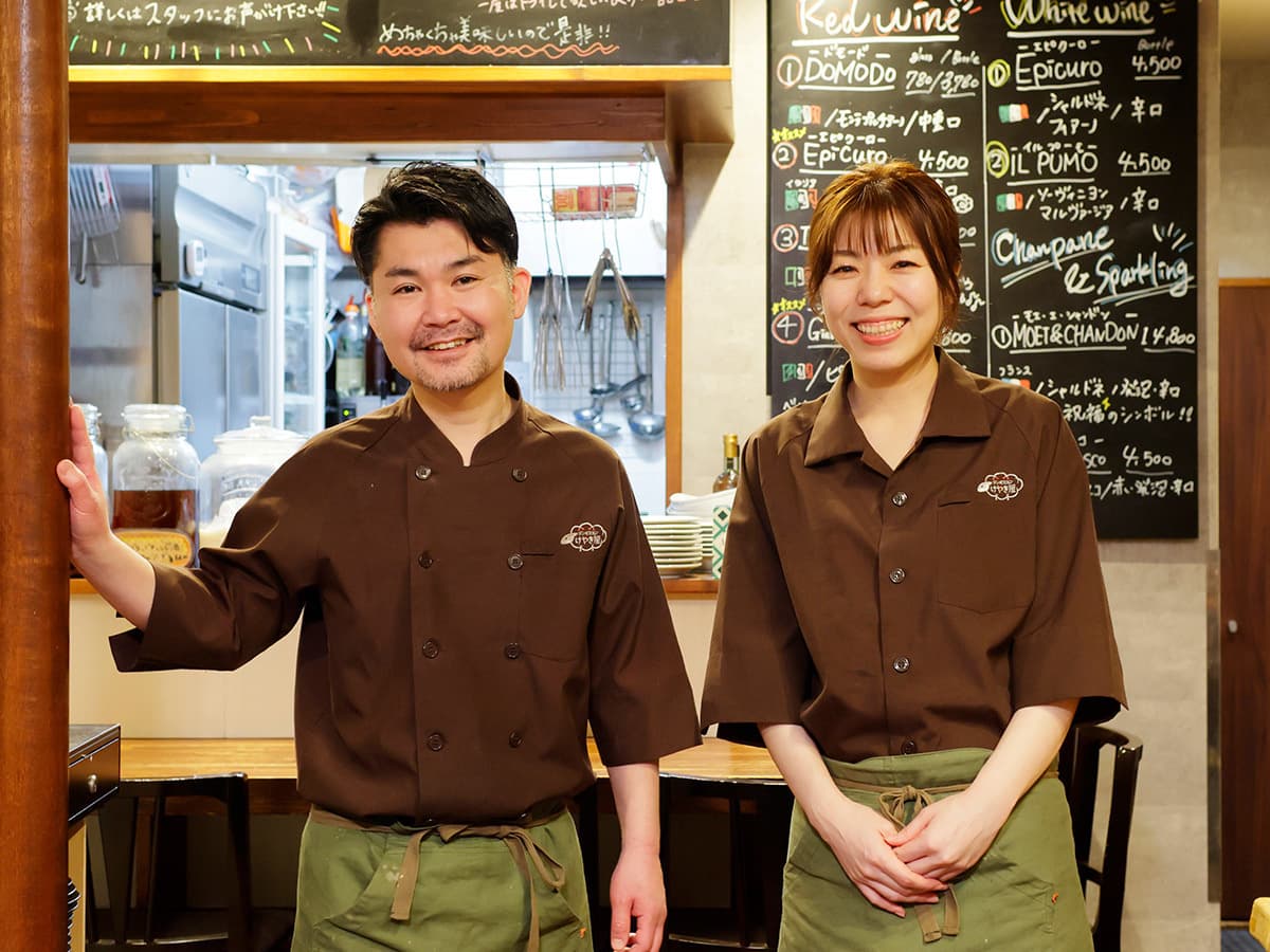 羊肉が大好きな夫婦が営むジンギスカンけやき屋。